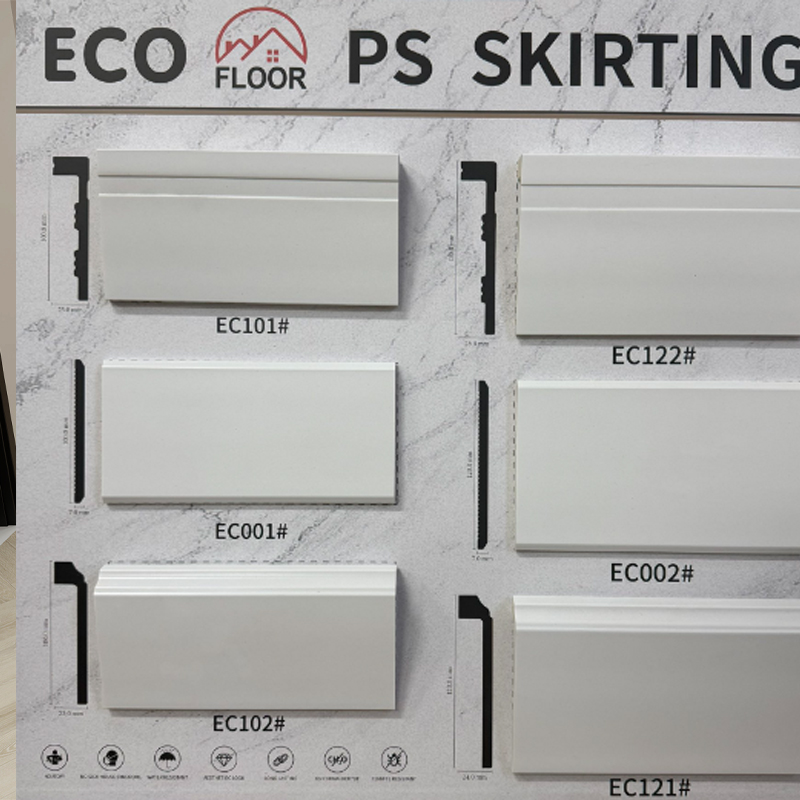 Alas Tiang Polystyrene Desain Alur untuk Rumah